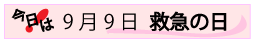 救急の日